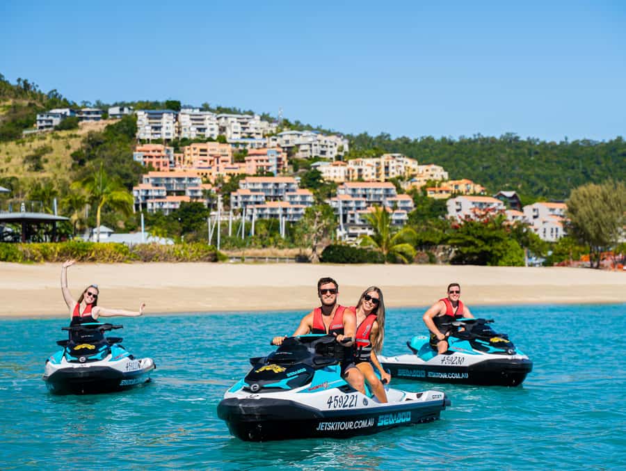 Airlie Beach: Airlie Adventure Jet Ski Tour - Jet Skiing the Whitsundays Marine Park from Airlie Beach