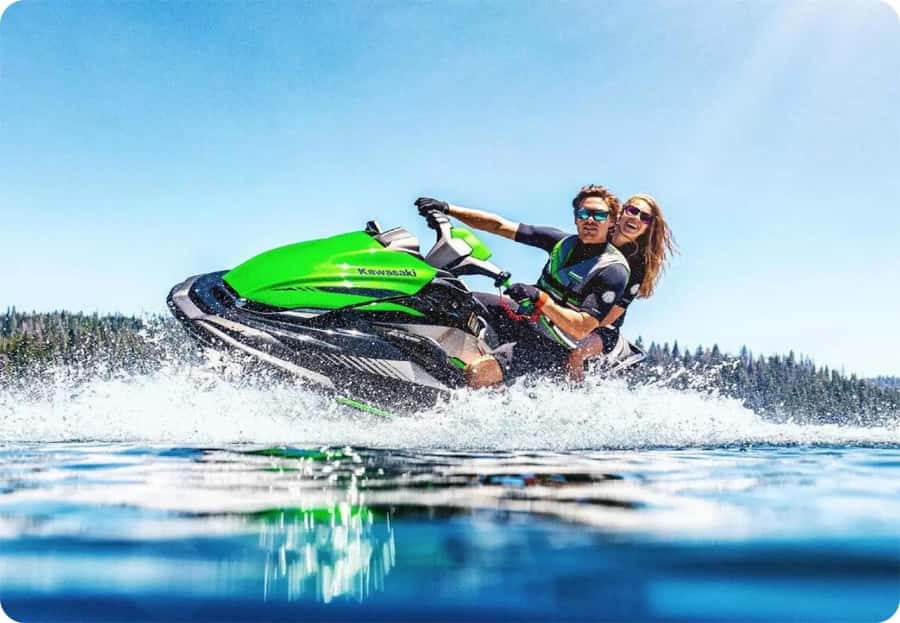 Arabian Gulf Jet Ski Adventure – Ride the Blue Waters - On the Jetski: Safety Briefing, Life Jackets, and Real-Control Riding