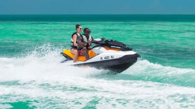 Arabian Gulf Jet Ski Adventure – Ride the Blue Waters - Katara Cultural Village Start: Getting On the Water Smoothly