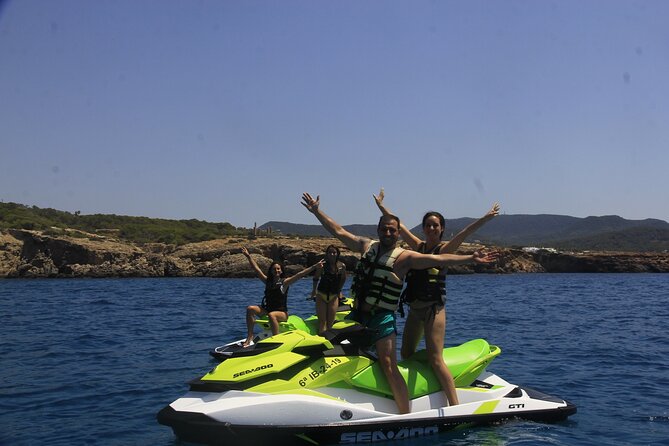 Atlantis Jet Ski Tour From San Antonio - Cala Atlantis / Sa Pedrera: the natural pool stop
