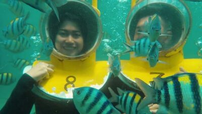 Bali: Sea Walk, Solo Jetski and Parasailing with Pickup - Sea Walk With a Breathing Helmet: Strolling the Reef Up Close