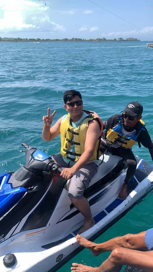Bali: Watersport Jetski Seawalker Flyfboard Exclusive - Tanjung Benoa Beach: the calm-water base for jetski, seawalker, and flyboard