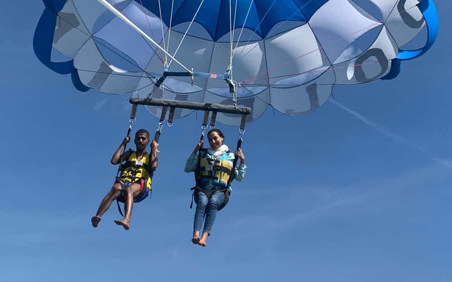 Bali: Watersport Rolling Donut Parasailing Jetski Exclusive - The Water-Sports Flow on Tanjung Benoa: How the 40 Minutes Feels