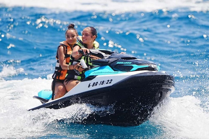 Barcelona: Jet Ski Ride 1 or 2 People w/ Instructor Included - Photos and GoPro Options: When Extras Make Sense