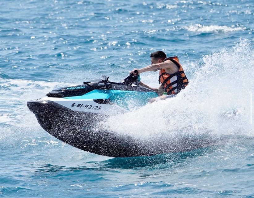 Barcelona: Rent a Jetski and speed through the ocean - Port Fòrum check-in: where your sea sprint begins