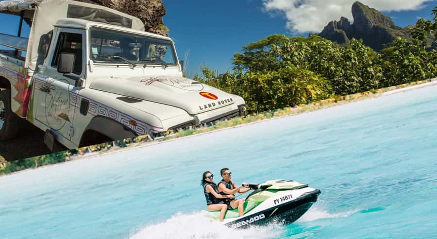 Bora Bora Adventure Day: 4X4 and Jet Ski with Lunch - The 4x4 Island Circuit: Volcanic Roads and Major Lookouts