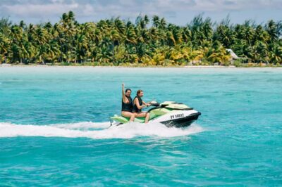 Bora Bora Jet Ski Tour - The Route: Water Bungalows, Sailboats, and Mt Otemanu on Repeat