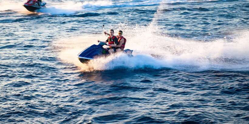 Boracay: Jet Ski Experience - The Scenery Part: White Beach Views From the Water