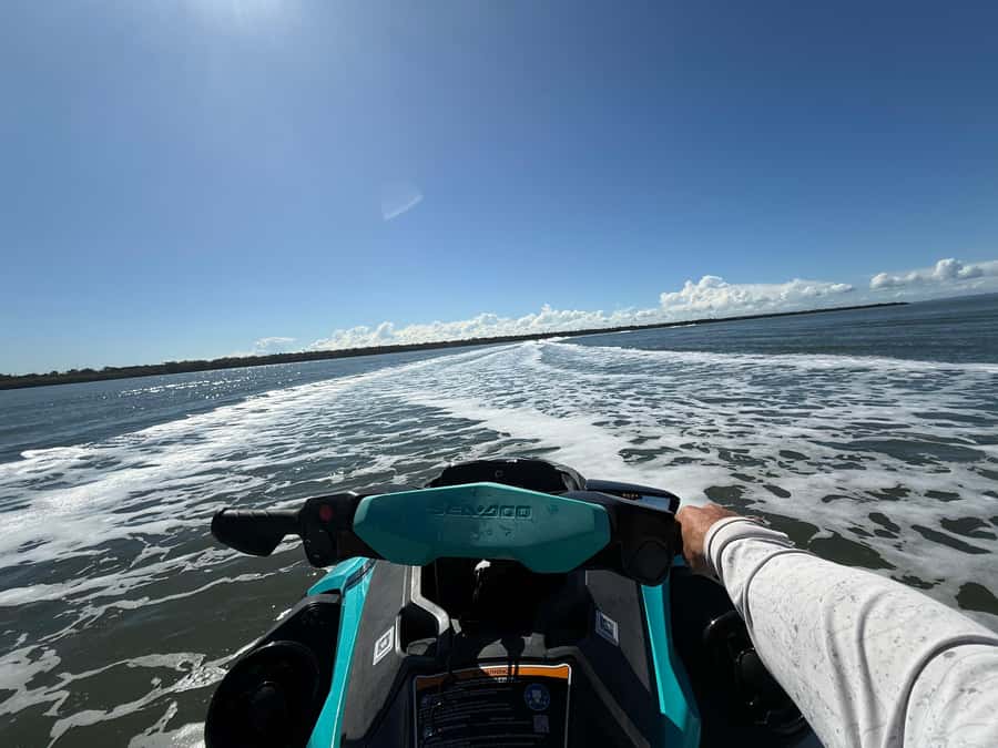 Brisbane: Half-Day Jetski Adventure to Moreton Bay Islands - What the guides do well on this ride: safety first, fun always