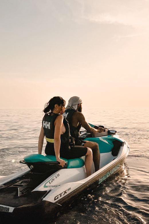 Cala d'Or | Jet Ski Sunset Tour 1h15 along southeast coast. - Swim time, swim rules, and what’s included