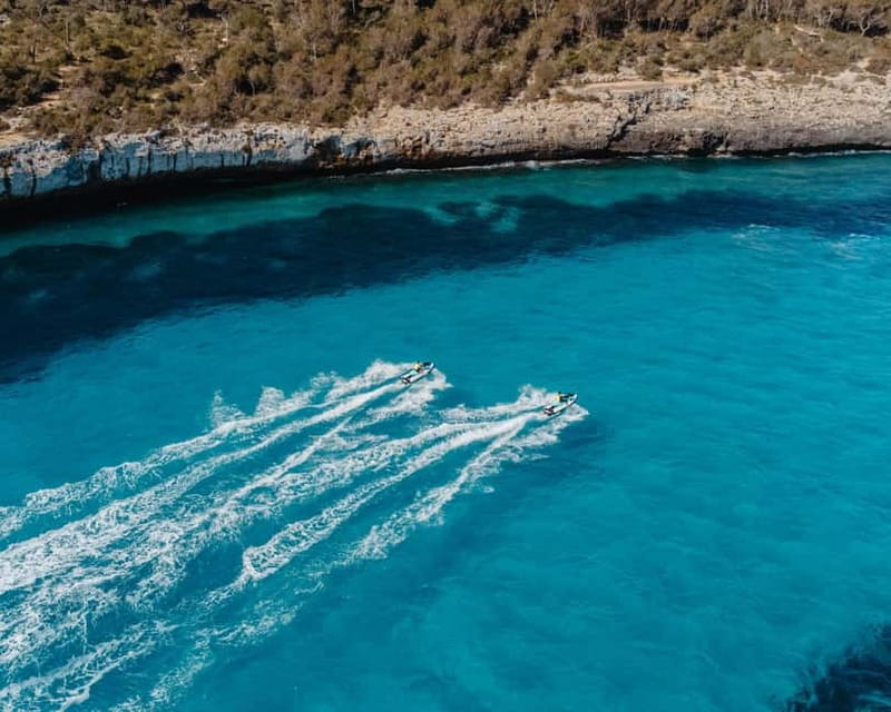 Cala d'Or | Jet Ski Tour 1 hour along southeast coast. - How the instructor coaching really changes the experience