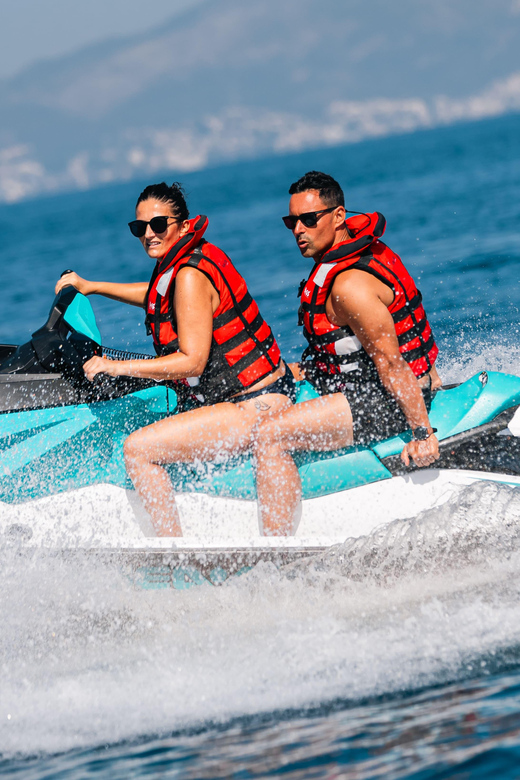 Calanova: Doble Jet Ski excursion with guide - Who should book this double jet ski in Mallorca (and who might not)