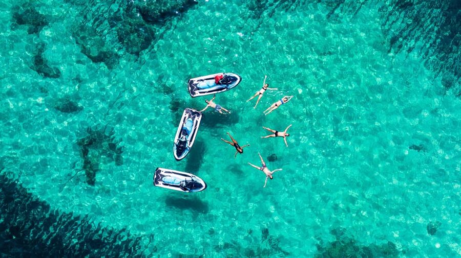 Calanova: Individual Jet Ski excursion with guide - Port Calanova: the Mallorca waterfront where the ride starts