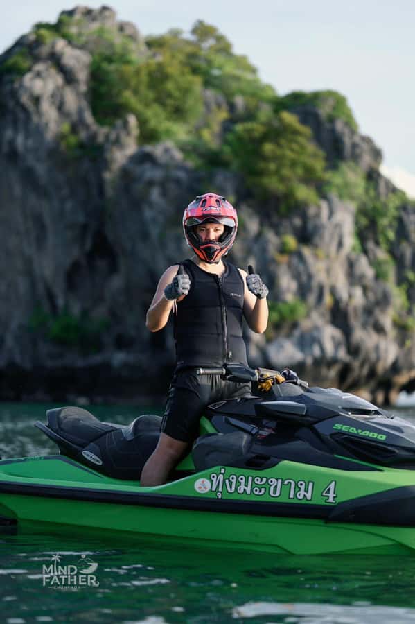 Chumphon: Jet Ski Adventure with Island Trip Option - The one-on-one lesson: how you get comfortable fast