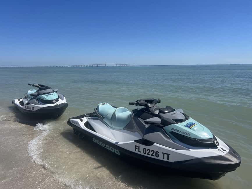 Clearwater Beach: Freestyle Jet Ski Rental - Meeting at the Aqua Hut Outside Sheraton Sand Key Resort