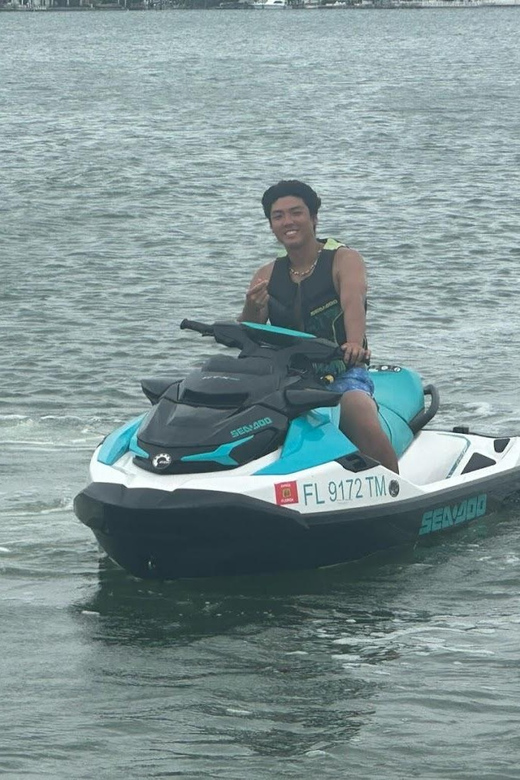 Clearwater: Dolphin Jet Ski Tour - 1 SKI FOR UP TO 3 PEOPLE - The 2-hour flow: from 510 N Osceola Ave out to dolphins and back