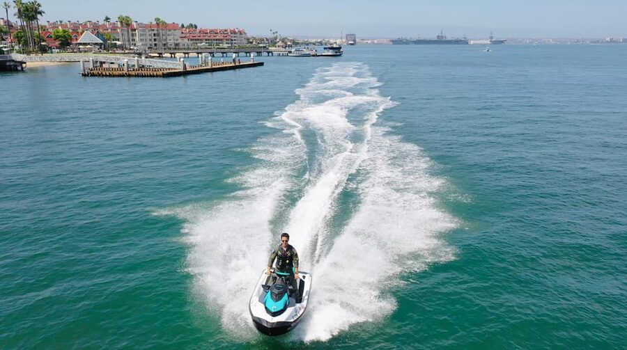 Coronado: San Diego Bay Jetski Rental - The Freedom Factor: Riding at Speed Without the Guesswork
