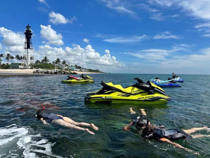 Delray Beach - Private Jet Ski Tour with Optional Snorkeling - Optional snorkeling at the reef: when you want a slower moment