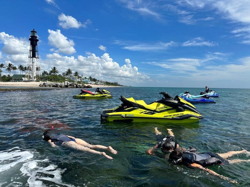 Delray Beach - Private Jet Ski Tour with Optional Snorkeling - Meeting point reality: where to go once you park