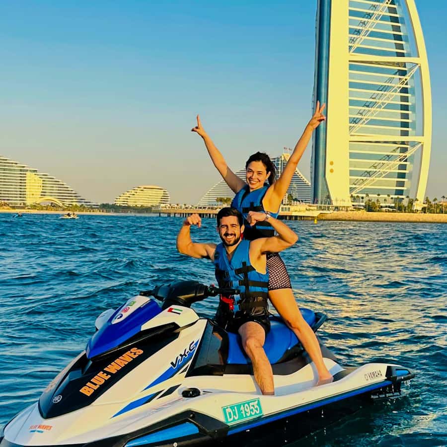 Dubai: Experience Jet Ski to Burj Al Arab +PICTURES & VIDEOS - Yamaha VX-C and VX-R: Speed Feels Real (and You Still Get Guidance)