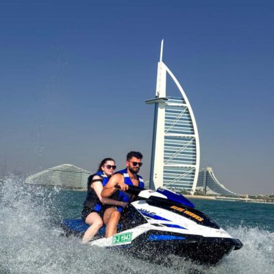 Dubai: Experience Jet Ski to Burj Al Arab +PICTURES & VIDEOS - What Your Guided Ride Looks Like: Skyline, Burj Khalifa, Burj Al Arab