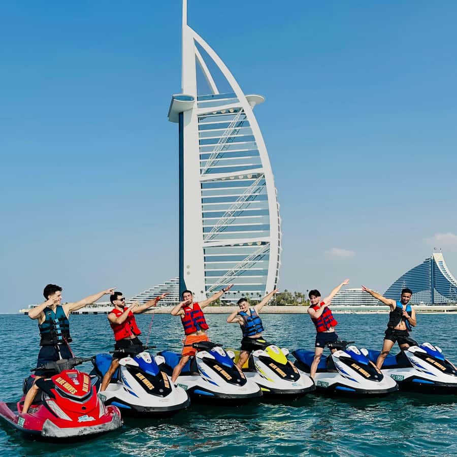 Dubai: Experience Jet Ski to Burj Al Arab +PICTURES & VIDEOS - Practical Expectations on the Water: Pace, Attention, and What You Might See