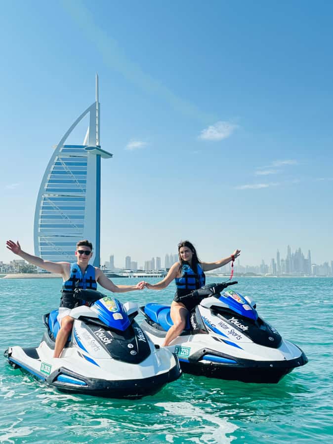 Dubai: Jet Ski 30Min & 30Min Jet Car Burj Al Arab Adventure - Dubai’s Jet Ski and Jet Car: short, loud, and very photo-friendly