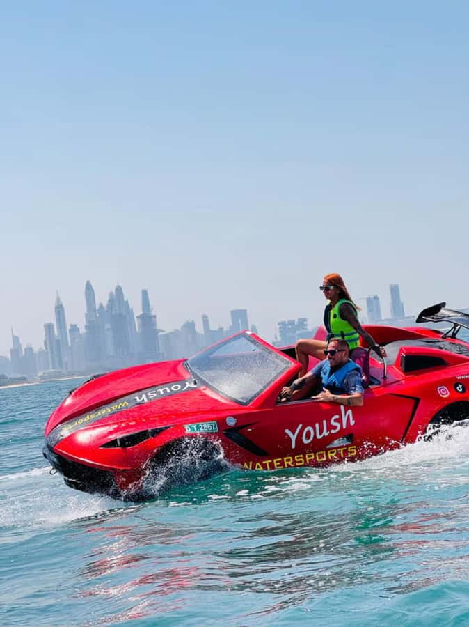 Dubai: Jet Ski 30Min & 30Min Jet Car Burj Al Arab Adventure - Jet ski run: guided speed toward Burj Al Arab and real sea-splash views