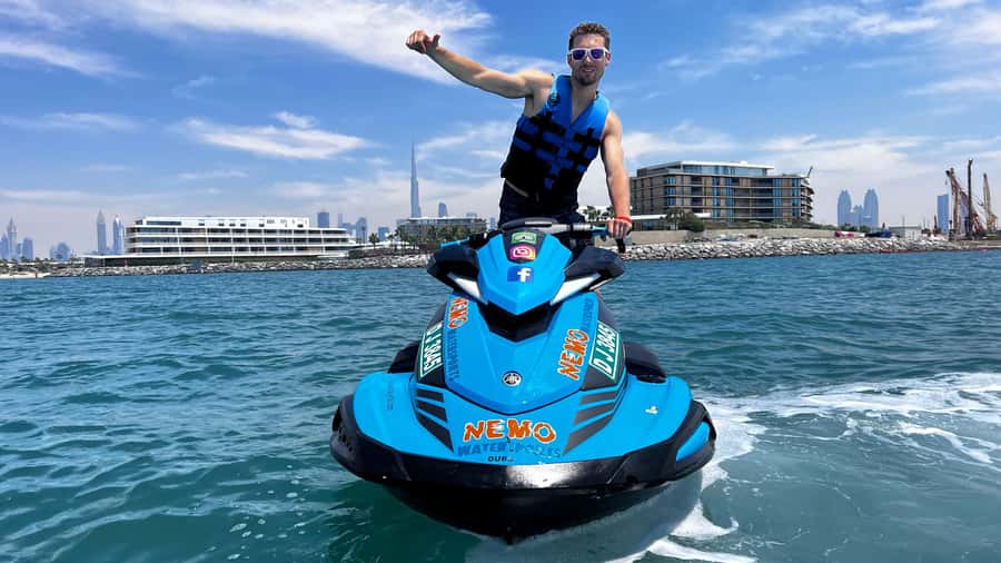 Dubai Jet Ski: Burj Khalifa, Burj Al Arab, Pics & Ice Cream! - Why this Dubai jet ski route makes sense for first-timers