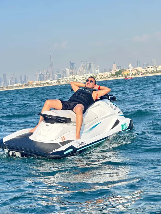 Dubai Jet Ski & Chill? More Like Jet Ski & Thrill! + Coffee - The Yamaha 1050cc ride: power, stability, and why this model matters