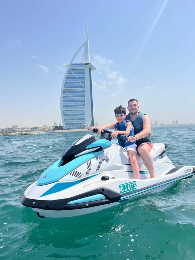 Dubai Jet Ski & Chill? More Like Jet Ski & Thrill! + Coffee - Day vs Night: picking the mood for your photos and speed