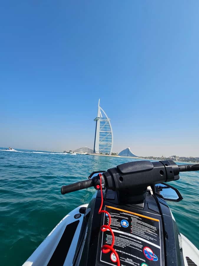 Dubai: Jet Ski to Burj Al Arab included Photos and Videos - The Jet Ski Setup: Sharing One Machine (And Why That’s a Big Deal)