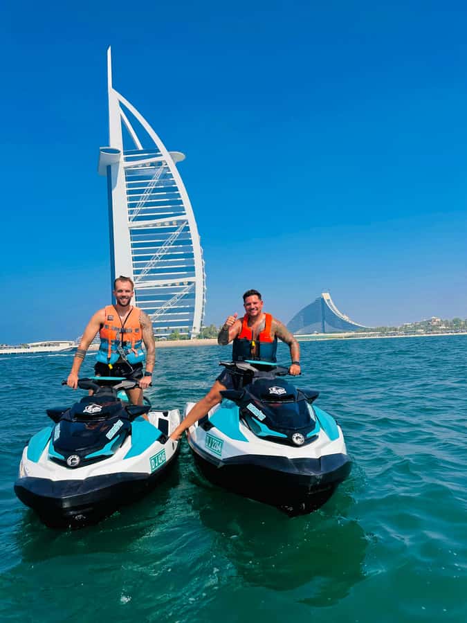 Dubai jet ski: visit the Burj al Arab and Atlantis with photos and videos - Key moments that make this Dubai jet ski worth it