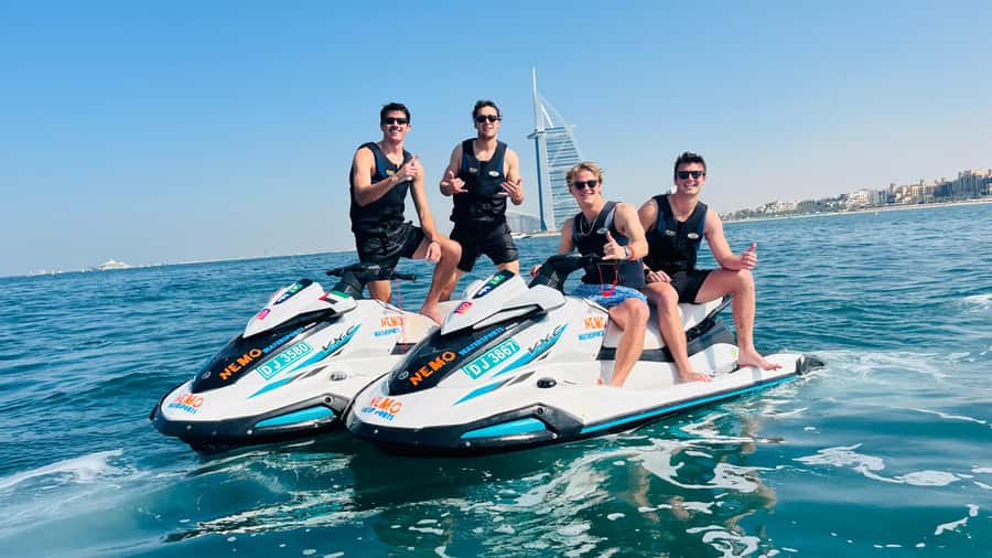 Dubai: Jetski to Burj Arab-Atlantis w Pic, Video & Icecream - What This Jet Ski Trip Is Like Near Dubai’s Iconic Coast