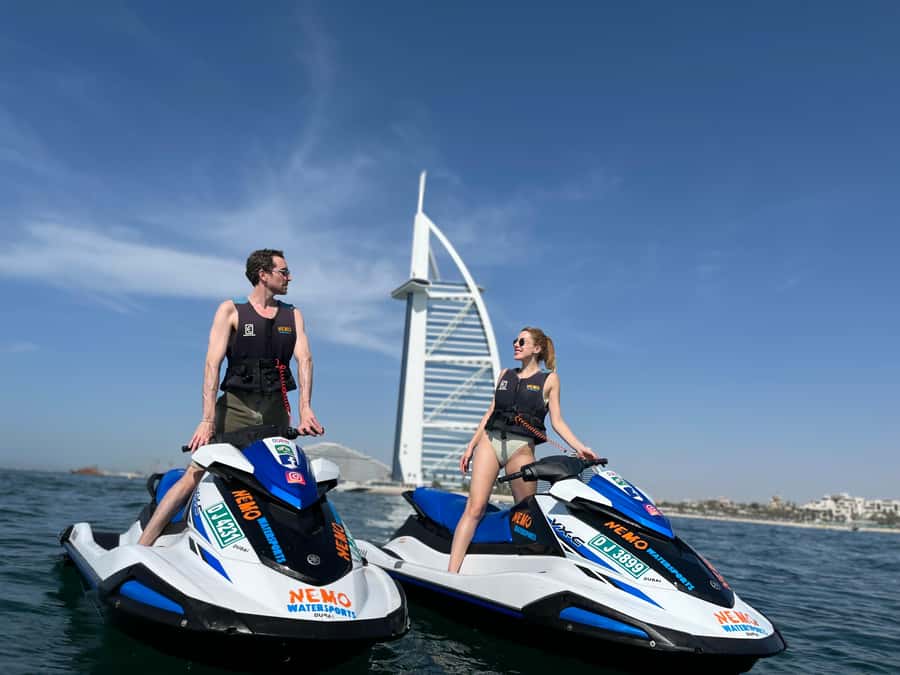 Dubai: Jetski to Burj Arab-Atlantis w Pic, Video & Icecream - Complimentary Photos and Videos: How to Get Your Media Without Missing the Window