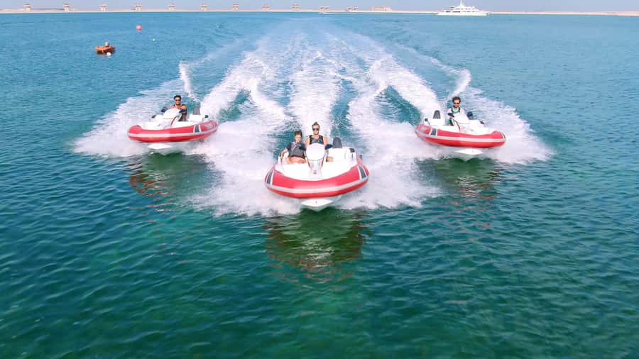 Dubai: Private Self-Drive SeaKart Jet Ski Boat Tour - Atlantis, the Palm, and Burj Al Arab from the water