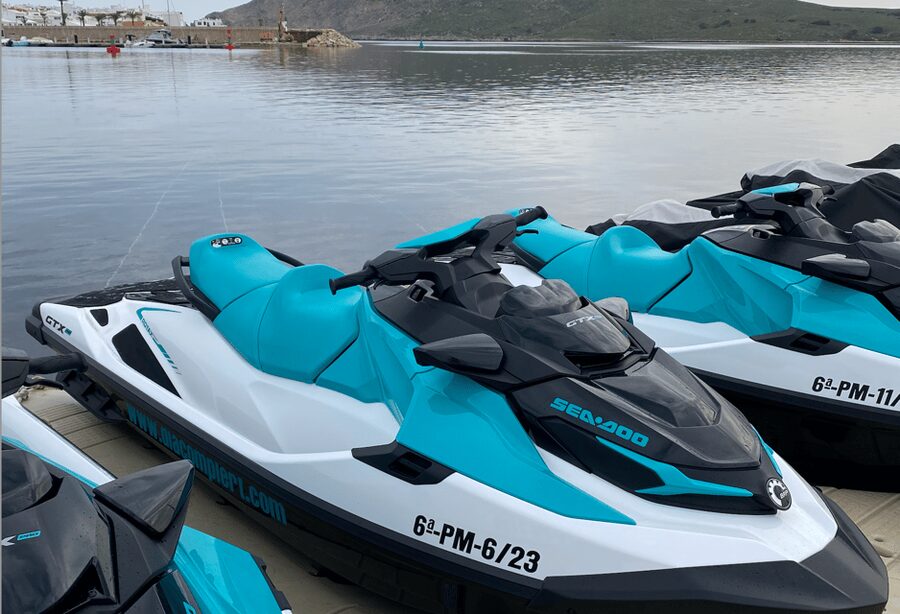 Excursion Jetski, 30 minutes - Fornells, Menorca - How the guided rules work while you drive your own jet ski