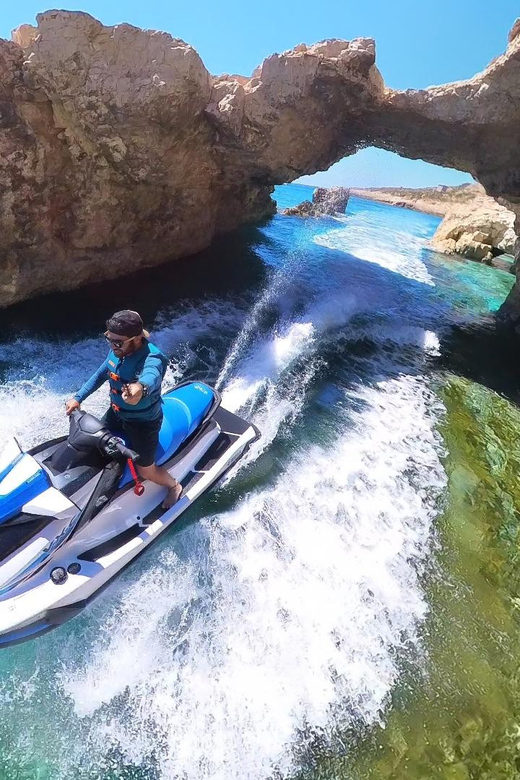 From Mellieħa: Comino, Blue Lagoon, and Gozo Jet Ski Tour - Jet ski speed meets Comino beauty in one tight hour