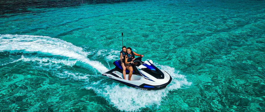 From Mellieħa: Comino, Blue Lagoon, and Gozo Jet Ski Tour - The swim stop in summer: a quick reset, sometimes with snorkeling gear