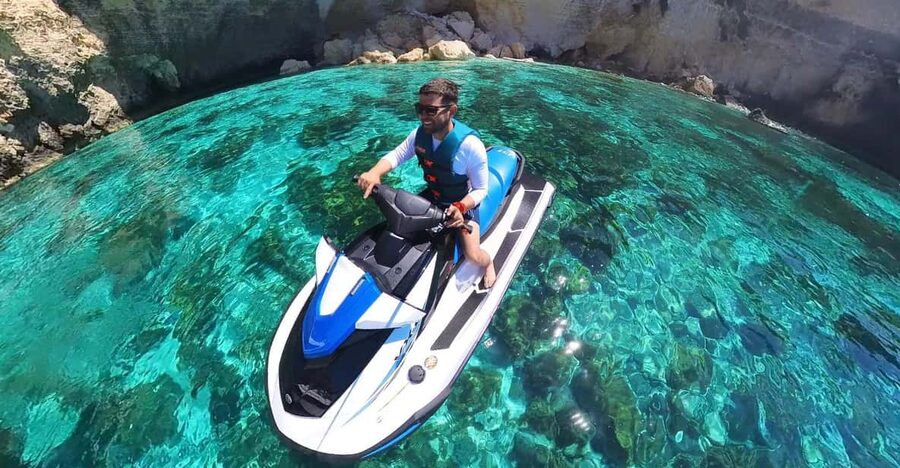 From Mellieħa: Comino, Blue Lagoon, and Gozo Jet Ski Tour - The jet ski itself: fast, reliable, and set up for beginners