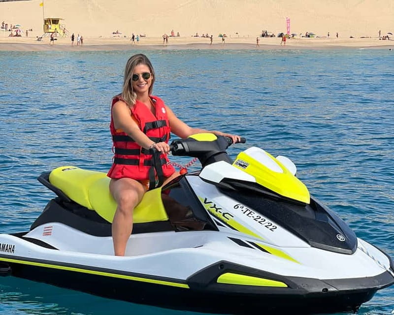 From Morro Jable: Jet Ski Adventure Tour (without license) - Morro Jable Views and the Water Factor: Speed, Waves, and Flying Fish