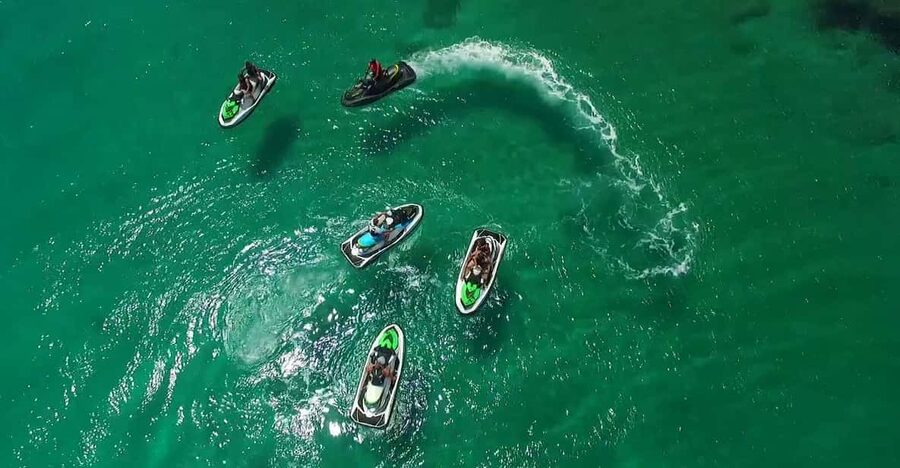 From Propriano, Jetski tour Cala d' Aguillia - 2 h - The coves, wildlife and real-world marine expectations