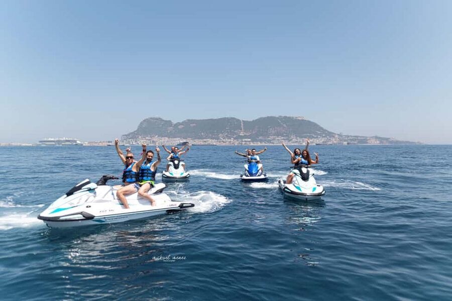 Gibraltar: Jet Ski Tour of the Bay - Into the Strait of Gibraltar: Europe Meets Africa by Jet Ski
