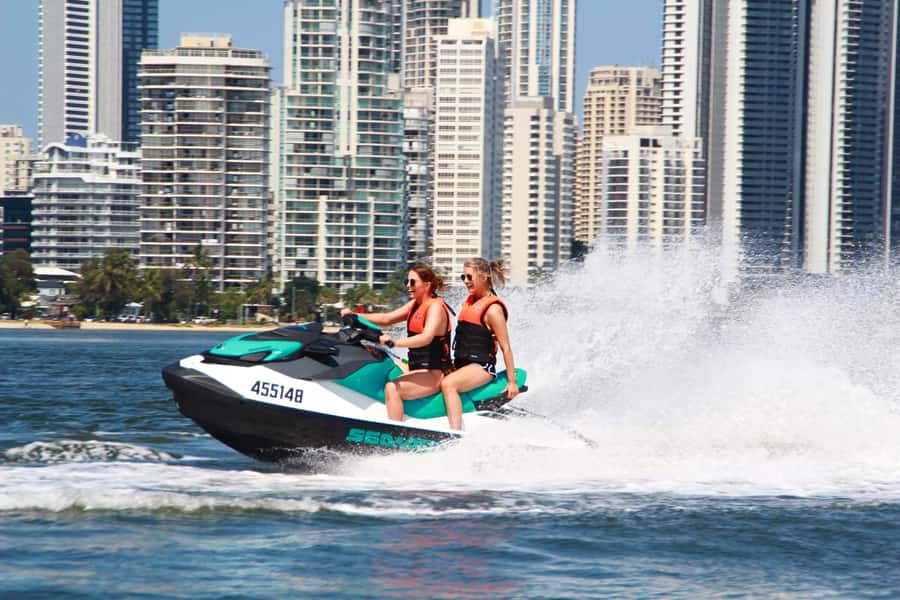 Gold Coast: 1-Hour Jet Ski Ride -No slow zones + Free Photos - Free Photos: How to Make Sure You Get Them