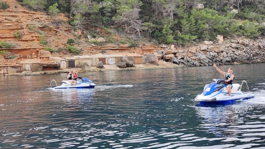 Ibiza Jet Ski Tour: San Antonio to Cala Salada - No License - Key points before you go
