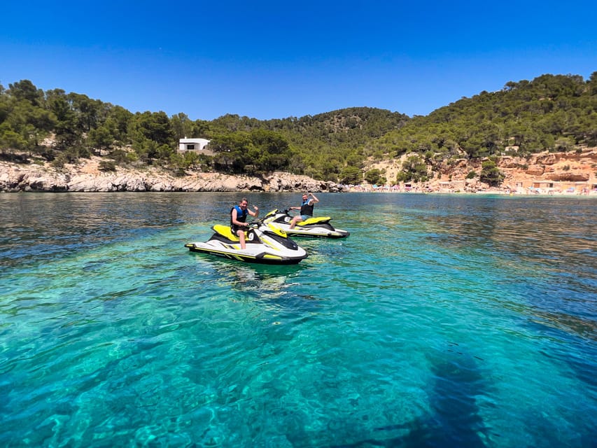 Ibiza Jet Ski Tour: San Antonio to Cala Salada - No License - The Yamaha VX Waverunner ride: what 30 minutes feels like