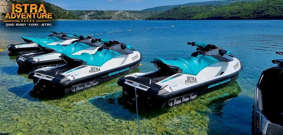 Istra Adventure JET SKI SAFARI 20, 45, 90 MIN - Choose Your Time: 20, 45, 90, or 150 Minutes (and What Each One Feels Like)
