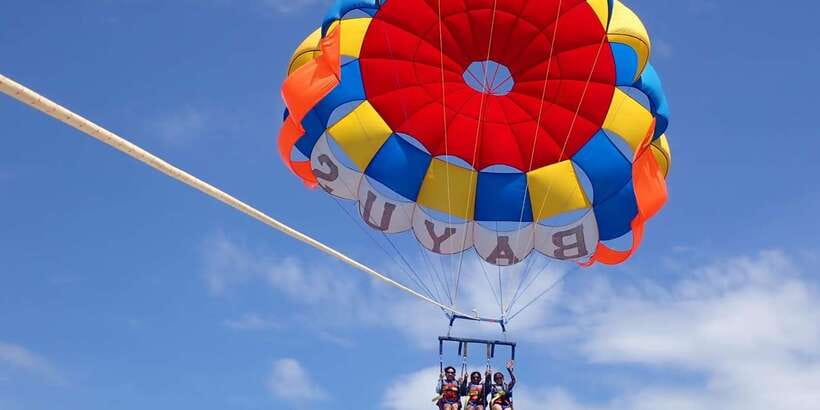 jet ski and water activity in bali - Banana boat and parasailing: fun rides with timing you should plan for
