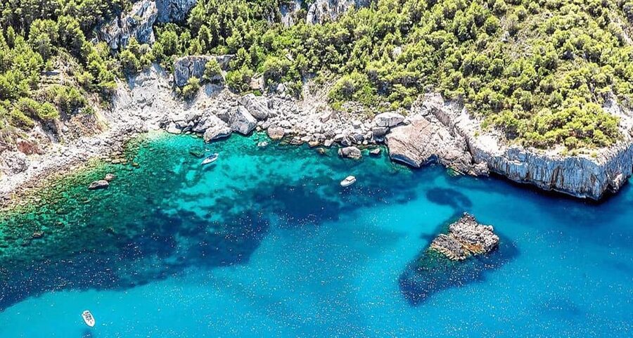 Jet Ski Tour to Cala Albarca from San Antonio - First wave: from the viewpoint to Ses Margalides