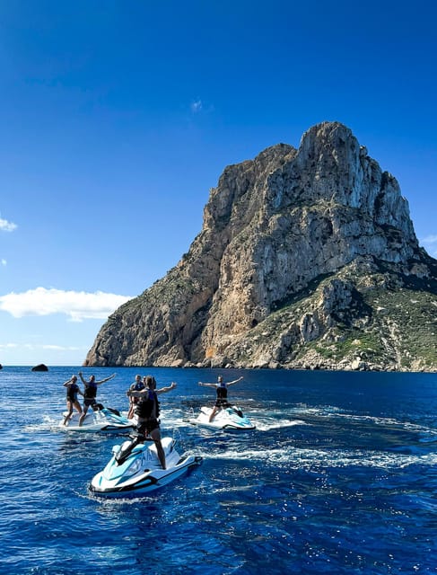 Jet Ski Tour to Es Vedra from San Antonio No license needed - Speed Meets Myth: Jet Ski to Es Vedrà From San Antonio Bay